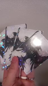 66x91mm Shattered Glass Holographic Laser Rainbow Card Protector Fit Pokemon Yugioh Kpop Photocard Sports Game Collectible Cards