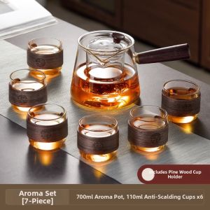 YIHUTEA | Compact Heat-resistant Home Tea Set