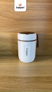 Bình đựng thức ăn trẻ em Inox 304 Kalpen AR31 600ml hàng chính hãng