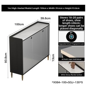 New Hot-selling High-quality With-lock Shoe Cabinet