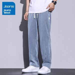 Jeanswest | Mens Straight Ice Silk Summer Leisure Pants