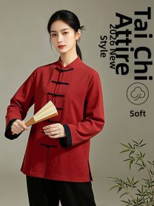 WUYINXIANG | Women Chinese Style Tai Chi Training Uniform Spring Summer