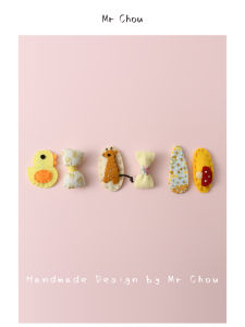 Cute Cartoon Animal Baby Hair Clips Girl Children Bowknot Edge Hair Clips Adorable BB Clip Hair Accessories Korean Style