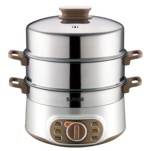[China Plug Adapter Needed] Supor | Multipurpose Home Electric Steamer 3 Layers