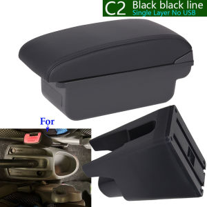 For Citroen C1 Armrest Box For Peugeot 107 Toyota Aygo BJ Car Armrest Auto Storage Box Arm Bracing heighten Interior Details