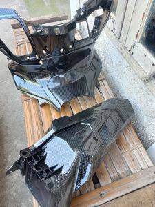 spakbor belakang dan cover inner pcx 160 karbon