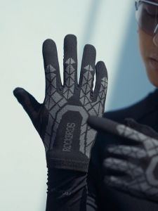 ROCKBROS Găng Tay Xe Đạp Găng Tay Đan Xe Đạp Điện Leo Núi Màn Hình Cảm Ứng Chống Trượt Siêu Nhẹ Thoải Mái Chống Sốc SBR Co Giãn Thoáng Khí Thiết Bị Đạp Xe