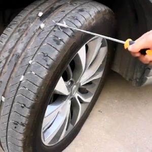 3 in 1 Multifunction Tyre Stone Removal Hook Tire Cleaning Puncture Screwdriver Remover Besi Buang Batu Tayar Kereta