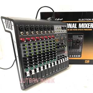 Mixer Audio Microverb Election 12 8 election12 8/12channel with Soundcard Usb Effect