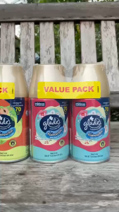 กลิ่นใหม่ (แพคคู่คุ้มกว่า คละได้) รีฟิลเกลด Glade automatic spray refill ใช้กับเครื่องพ่นสเปรย์อัตโนมัต ขนาด 252 มล.