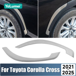 For Toyota Corolla Cross XG10 2021 2022 2023 2024 2025 Hybrid Car Body Rear Wheel Side Cover Trim Modification Accessories