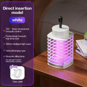 Electric Shock Mosquito Killer Lamp Insect Fly Trap Mosquito Repellent Portable Home Garden Camping Outdoor Anti-Mosquito Light