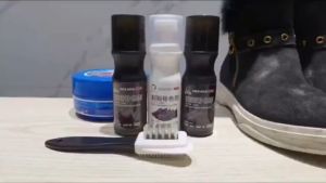 [SG SELLER]Suede Shoe Refurbishment Complementary Color Agent Repair Black Polish Frosted Fur Boots Colorless Cleaning Care Liquid