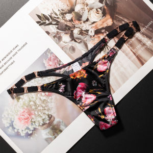 Gợi Cảm Thấp Vòng Eo T-quần Lót Nữ Quần Lót Liền Mạch Quà Tặng Hấp Dẫn Sang Trọng Quần Lót Thể Thao In Họa Tiết Da Báo Cay