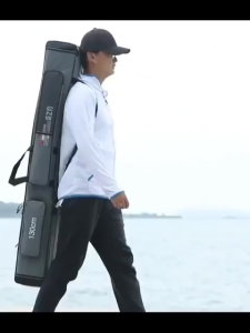 【DIY Myself】กระเป๋าคันเบ็ด กระเป๋าใส่คันเบ็ด ผ้าใบกระเป๋าคันเบ็ด อุปกรณ์ตกปลากระเป๋า ขนาดใหญ่ ความจุ คันเบ็ดกระเป๋าตกปลา กระเป๋าอเนกประสงค์หนา คันเบ็ดกระเป๋าปลา กระเป๋าถุงท้อง กระเป๋าชิงหลิว กล่องใส่อุปกรณ์ตกปลากระเป๋าเก็บของ