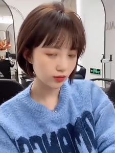 MENGSIQIAN | Natural Looking Short BOBO Wig Female