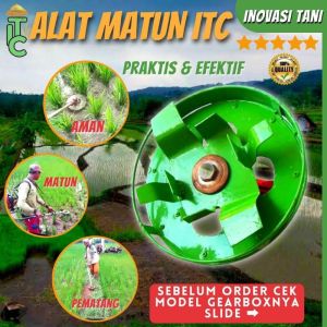 Alat Penyiang Gulma Padi | Alat Matun Padi Praktis