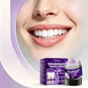 oralhoe | Oralhoe Fresh Mint Tooth Powder - Gentle Daily Teeth Cleaning Breath Mint Freshener Enamel Care Oral Hygiene for Everyday Use