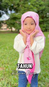 [ PRE ORDER ] TUDUNG KANAK-KANAK BIDANG 38 DAN 40 ( 3PCS RM50 )