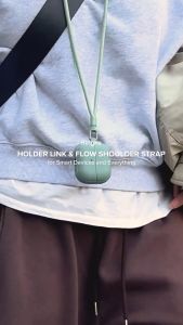 RINGKE® HOLDER LINK & FLOW SHOULDER STRAP Y-Type for Smartphone Cases Easy to Wear Durable Anti-Tearing Adjustable Cross