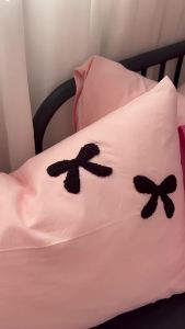 MOLORE | Cute Towel Embroidered Washed Cotton Bedding Set