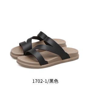 Womens Flat Bottom Indoor Slippers Soft Sole Beach Sandals Anti-Slip Casual Style PVC Material Summer 2021 Fashion Trend