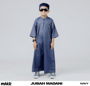 Jubah Anak Rosal madani rokids Gamis Ngaji Bahan lembut