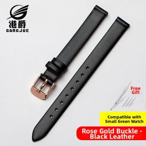 GANG JUE | Leather Watch Strap Waterproof Needle Buckle For Women