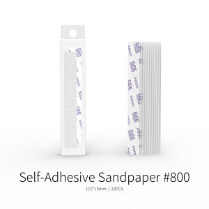 New Geehobby GH-SP Self-Adhesive Sandpaper Set Wet Dry Zero Clogging Carbon Fiber Sanding Stick Board Black Abrasive Hand Tools