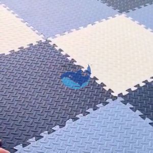Paus Biru - Matras Evamat | Matras Puzzle Karpet Puzzle | Matras Alas Lantai 30x30