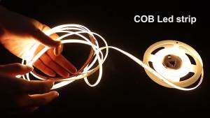 5m 10m COB LED Strip Light 320 LEDs/m High Density Flexible FCOB LED Tape Dimmable Ribbon Linear Led Lights DC12V 24V