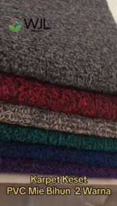 WANJIALE Keset Karpet PVC Mie Bihun 50 x 120cm tebal 16MM keset anti slip 2 warna