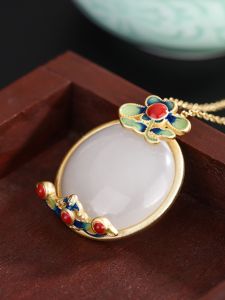 สร้อยคอเงินแท้ 925 สำหรับผู้หญิง ดีไซน์ไม่ซ้ำใคร ดอกไม้เมฆขาว สร้อยคอกระดูกไหปลาร้า แฟชั่นใหม่ 2021 จี้รูปต้นไม้