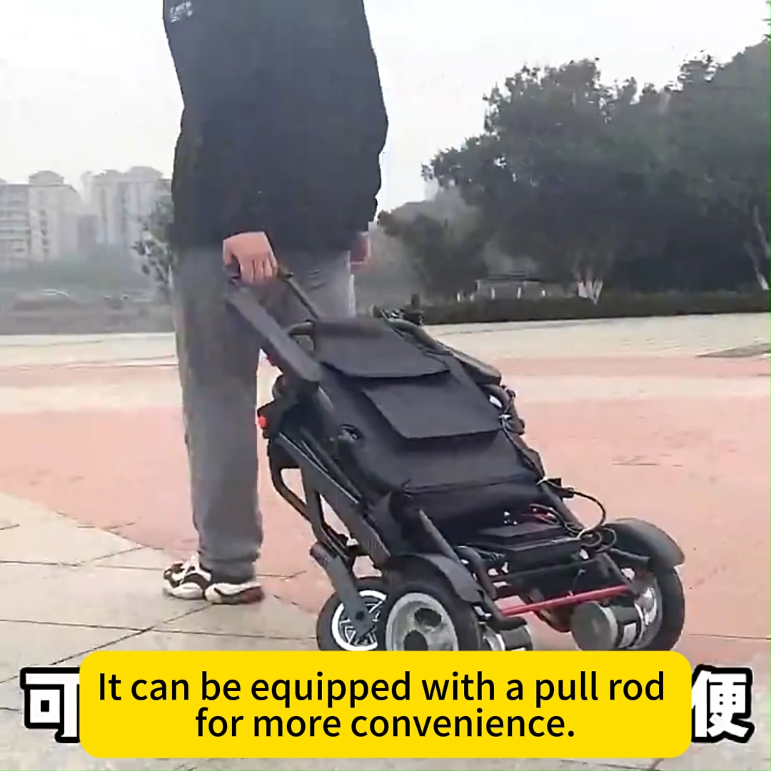 Elderly Electric Wheelchair - 10.8kg Foldable Wheelchair Wheel with Intelligent Control for Easy Mobility