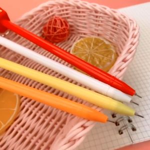 Pena Fast Food Pulpen Lucu Model Junk Foods Burger Soda Cola French Fries Pen Tinta Sekolah Bulpoin