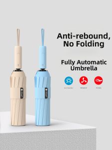 MUZHOUYU | Auto Open Umbrella Sun And Rain Protection School Use Large Reinforced