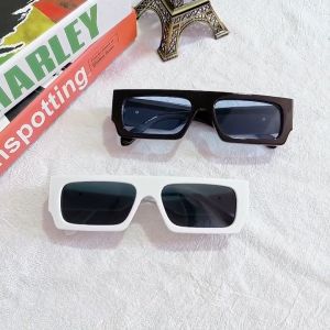 Fashion men and women personality snowflake small square frame sunglasses / European and American trend ins hip hop street shooting sunglasses 5209