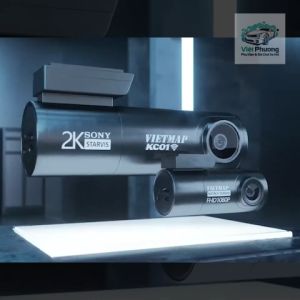 Camera Hành Trình VIETMAP KC01 Ver 2.0 Cảnh Báo Giao Thông Bằng Giọng Nói Ghi Hình Trước Sau (bảo hành 12th)