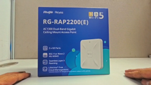 RG-RAP2200(E) Reyee Wi-Fi 5 1267Mbps Ceiling Access Point | High-Speed Wireless Networking | Dual-Band 2.4/5GHz | Easy Ceiling Mount