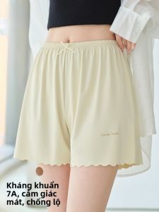 MiiOW | Quần an toàn Ice Silk mỏng rộng rãi mùa hè cho nữ Quần lót ngắn mặc nhà không co giãn quần áo công sở mùa hè