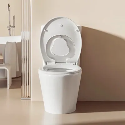 Bồn cầu 2 trong 1 cho người lớn và trẻ em cao cấp nhập khẩu Mission