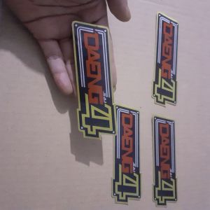 Emblem logo stiker brand knalpot DAENG SAI DAENG4