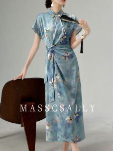 MASSCSALLY | Chinese Style Slimming Summer Dress