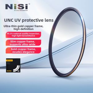 Nisi | Coated Copper Frame UV Filter Black Gold Dual Tone