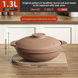 XIANGYOUYOU | Household Sandpot Heat-Resistant Porcelain Pot