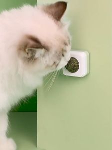 Soft Zoo High Ball Relieve Stress Catnip Cat Mint / Rotating Cat Mint Ball Cat Treats