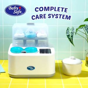 BABY SAFE COMPLETE CARE SYSTEM 5IN1 STERILDRYWARMSTEAMSLOW COOK LB915