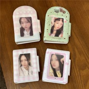 JURHOMIE กระเป๋า3นิ้วอัลบั้มเคป๊อป Mini 32ที่เก็บรูปถ่ายใส่บัตรรูปถ่ายของขวัญน่ารัก