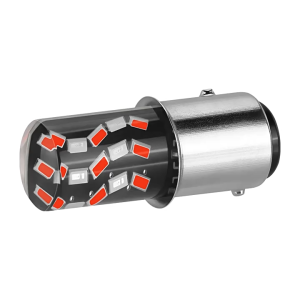 ไฟเบรค ไฟเบรคกระพริบมอเตอร์ไซค์ ไฟท้ายรถจักรยานยนต์อัตโนมัติ 1157 3014 30SMD RGB+ไฟเบรคแดงแฟลช บรรจุ2หลอด