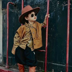 Mũ Trùm Đầu Kiểu Tây Ban Nha Chống Nắng Cho Trẻ Em Mũ Du Lịch Chụp Ảnh Phong Cách Mỹ Phù Hợp Cho Trẻ Em Nam Và Nữ